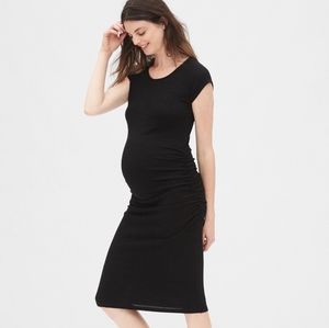 Gap Women's Maternity Softspun Midi T-Shirt Dress